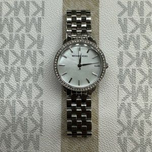Silver Michael kors watch